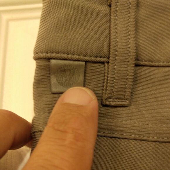 Lululemon ABC pants mens 40 40x31 gray performance strtch straight leg - Picture 3 of 8